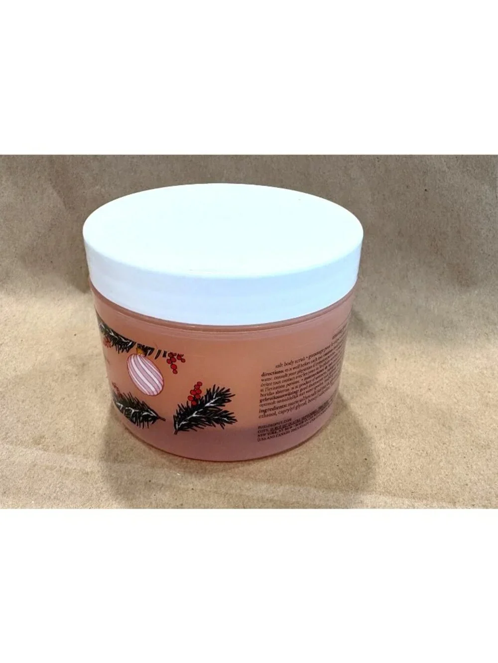 Philosophy Amazing Grace Salt Body Scrub 12 Oz Festive Holiday Edition